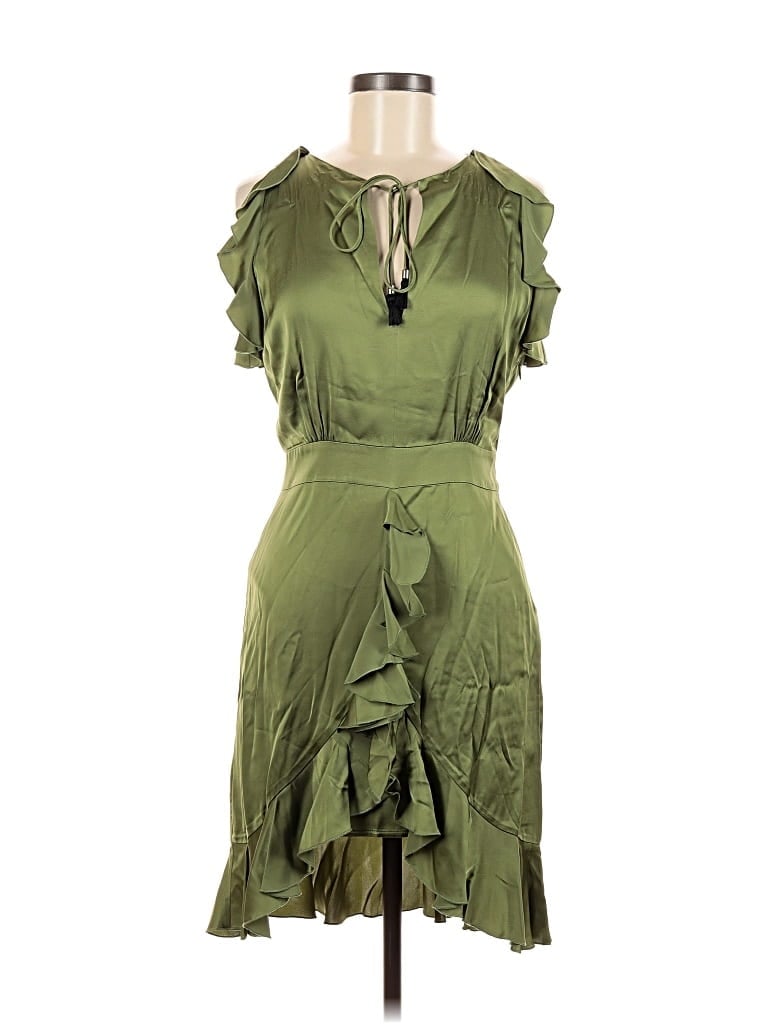 Just Cavalli Cocktail Dress In Green