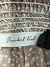 Bucketlist 100% Polyester Animal Print Brown Long Sleeve Blouse Size M - photo 3