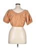 A.L.C. Tan Short Sleeve Blouse Size 14 - photo 2