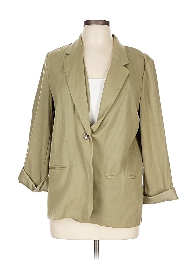 Pre-owned Sag Harbor Blazer Jacket In Brown