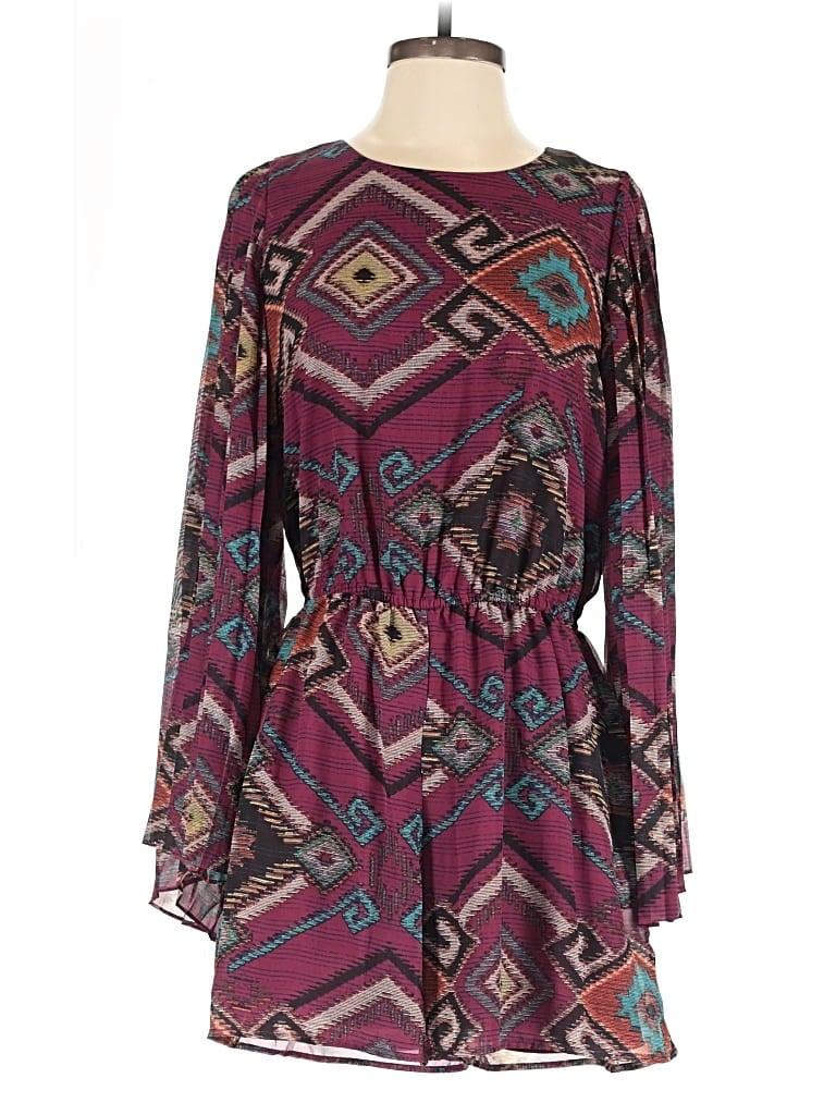 Pre-owned Fire Los Angeles Romper In Purple