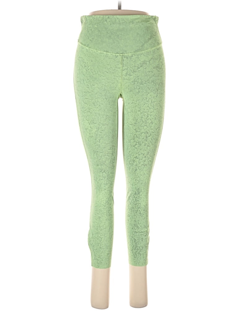 Pre-owned Lululemon Athletica Active Pants In Green