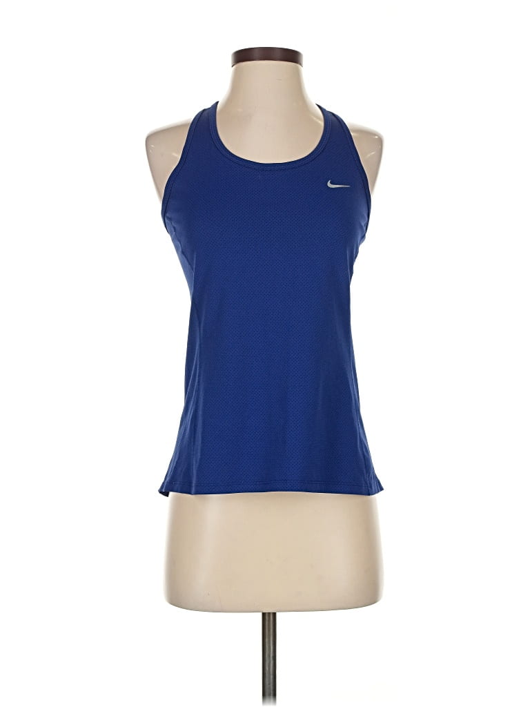 NIKE Pre-owned Active Tank Top In Blue