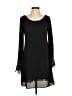 Lush 100% Polyester Black Casual Dress Size S - photo 1