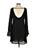 Lush 100% Polyester Black Casual Dress Size S - photo 2