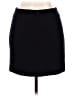 Sandro Solid Black Casual Skirt Size Med (2) - photo 2