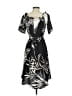 Natori Print Black Cocktail Dress Size XS - photo 2