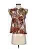 Chufy Orange Brown Sleeveless Blouse Size XS - photo 1