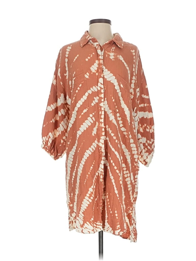 Pre-owned Yfb Casual Dress In Orange