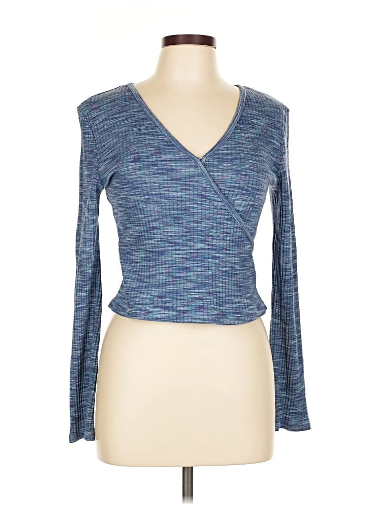 Pre-owned Sonoma Goods For Life Cardigan Sweater In Blue