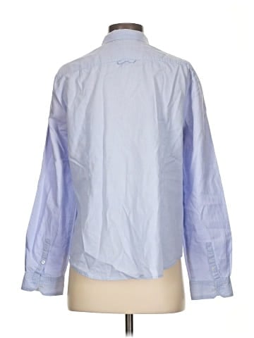 Violeta by Mango Long Sleeve Button-Down Shirt (view 2)