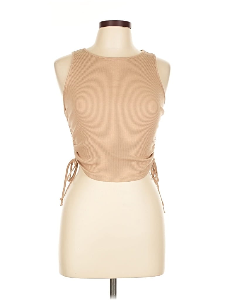 Pre-owned Divided By H&m Cardigan Sweater In Brown