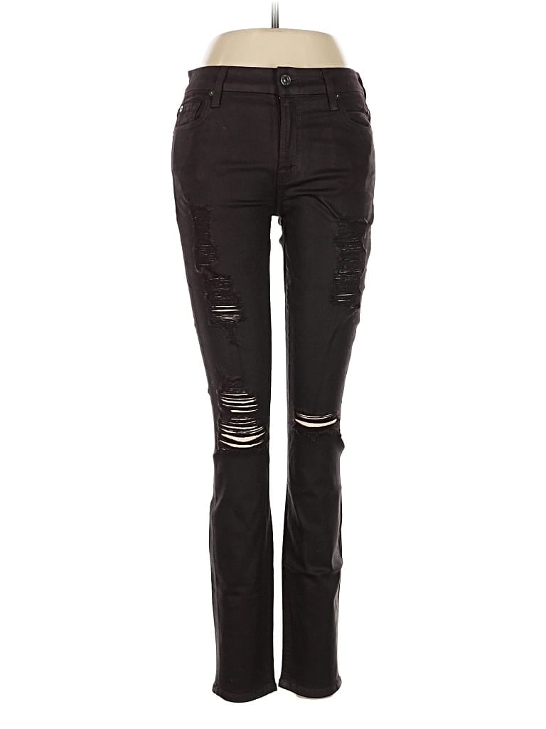 7 FOR ALL MANKIND Pre-owned Jeans In Black
