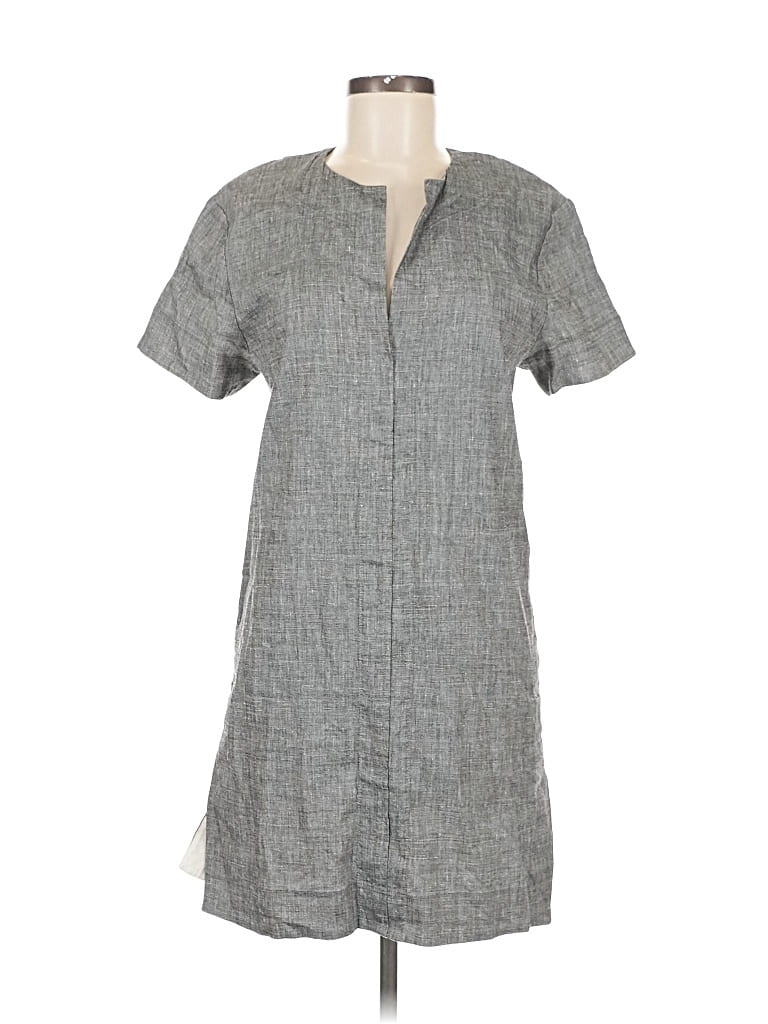 Pre-owned Theory Casual Dress In Gray