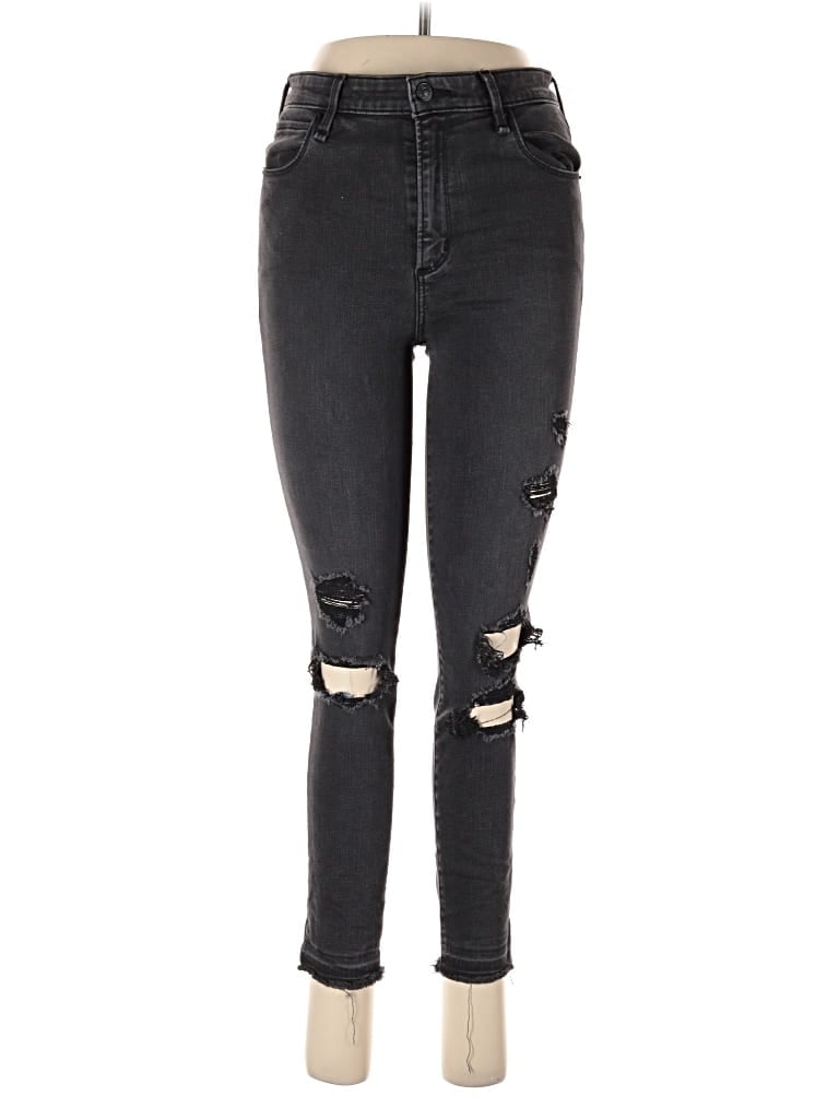 ABERCROMBIE & FITCH Pre-owned Jeans In Black