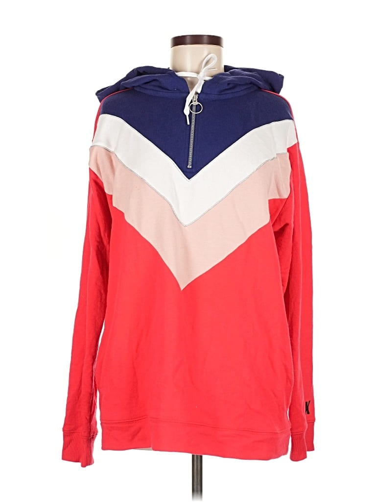 Pre-owned Victoria's Secret Pink Sweatshirt In Red