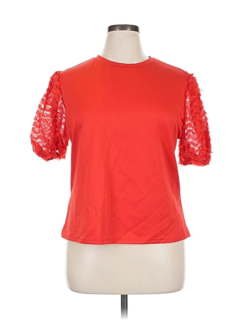 Pre-owned Kaktus Short Sleeve T-shirt In Red