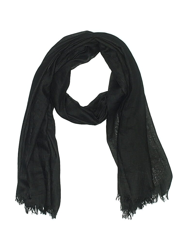 Pre-owned Unbranded Scarf In Black