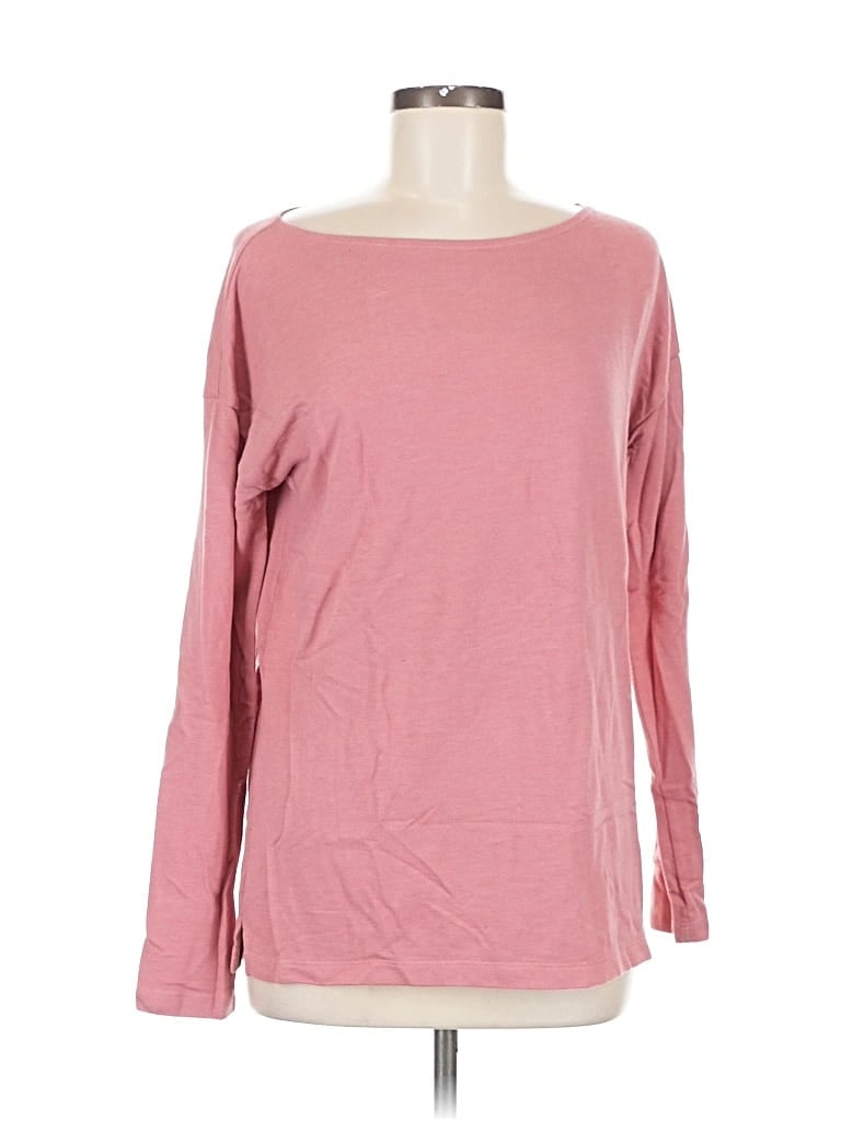 Pre-owned Divided By H&m Pullover Sweater In Pink