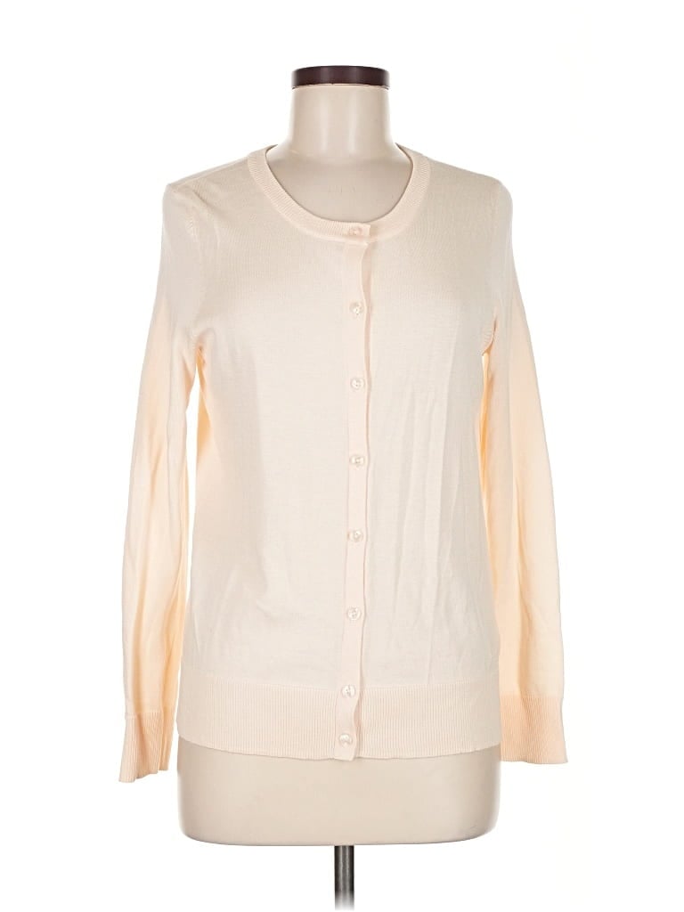 Pre-owned Amazon Essentials Cardigan Sweater In White