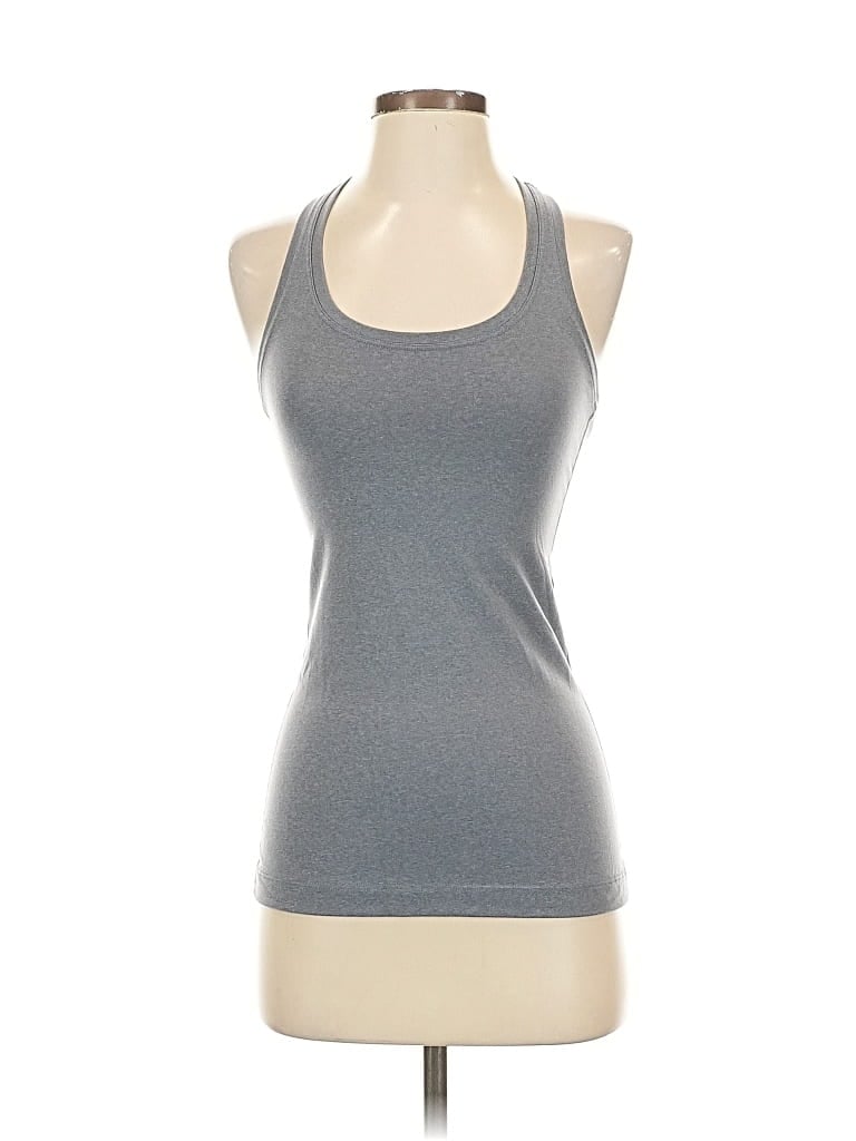 Pre-owned Lululemon Athletica Active Tank Top In Blue