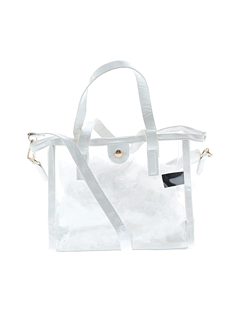 Pre-owned Assorted Brands Satchel In White