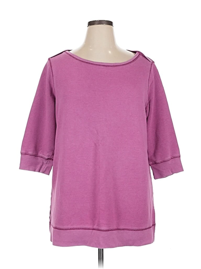 Pre-owned Terra & Sky Sweatshirt In Purple