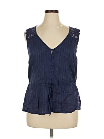 Long Tall Sally Sleeveless Blouse (view 1)