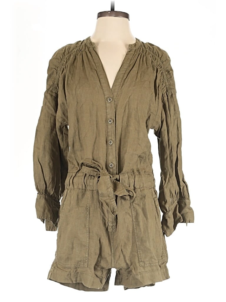 Pre-owned Joie Romper In Green