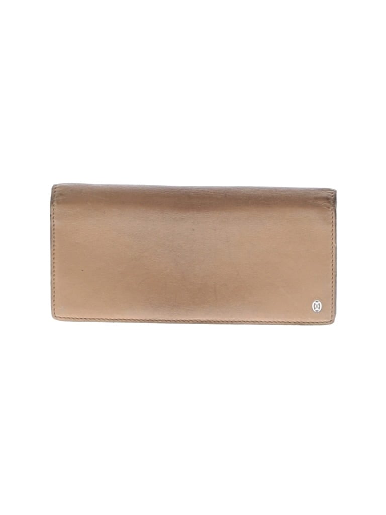 Pre-owned Cartier Leather Wallet In Brown
