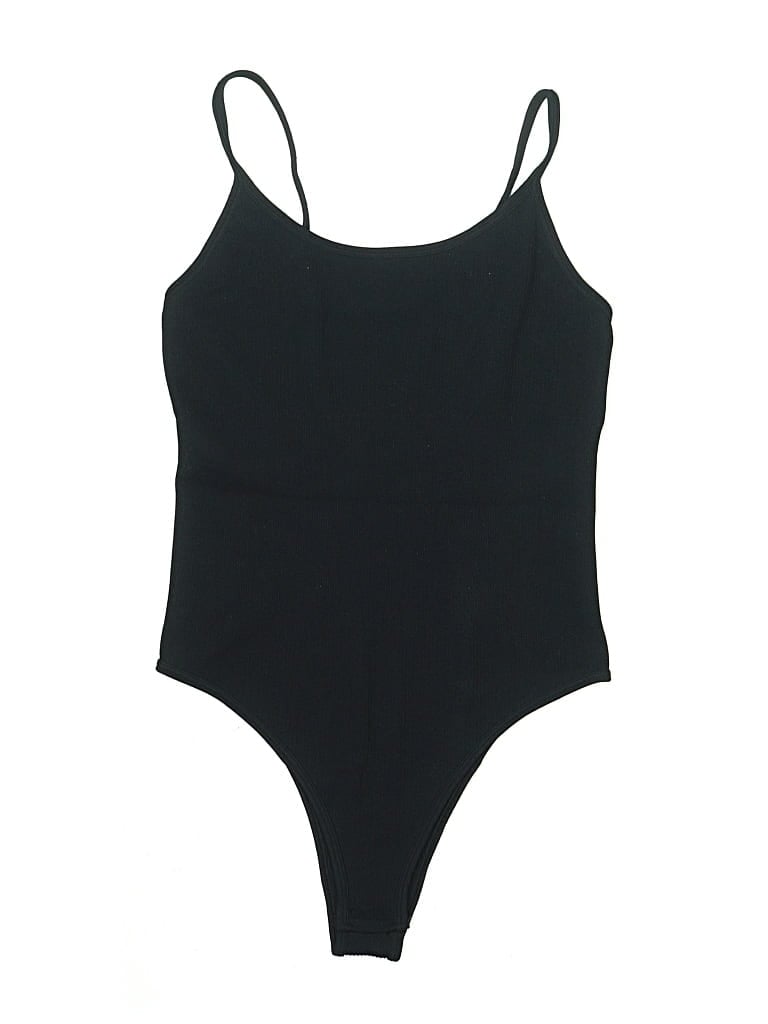 Pre-owned Unbranded Bodysuit In Black