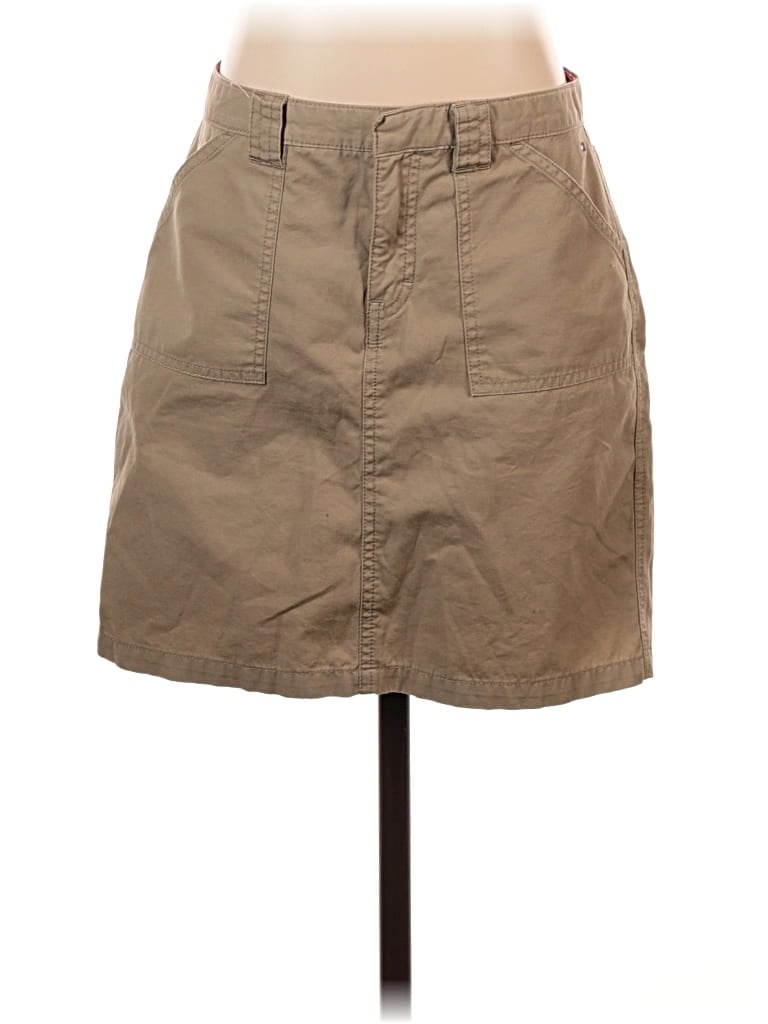 Pre-owned Tommy Hilfiger Casual Skirt In Brown
