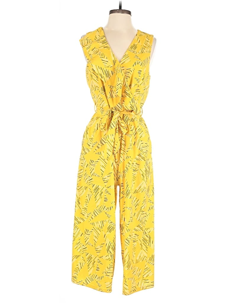 Pre-owned Apt. 9 Jumpsuit In Yellow