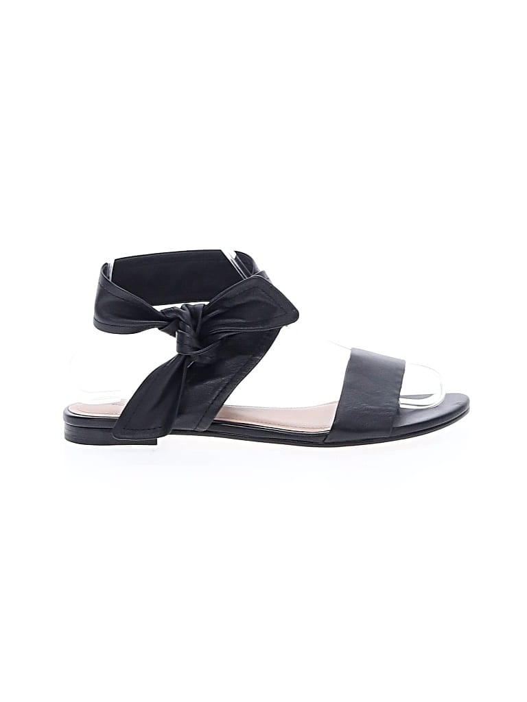 Pre-owned Pour La Victoire Sandals In Black