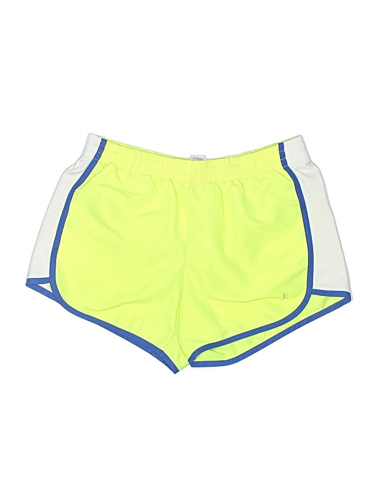 Pre-owned Danskin Now Athletic Shorts In Yellow