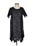 JOA Black Casual Dress Size S - photo 1