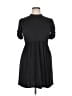 Bebop Solid Black Casual Dress Size XL - photo 1