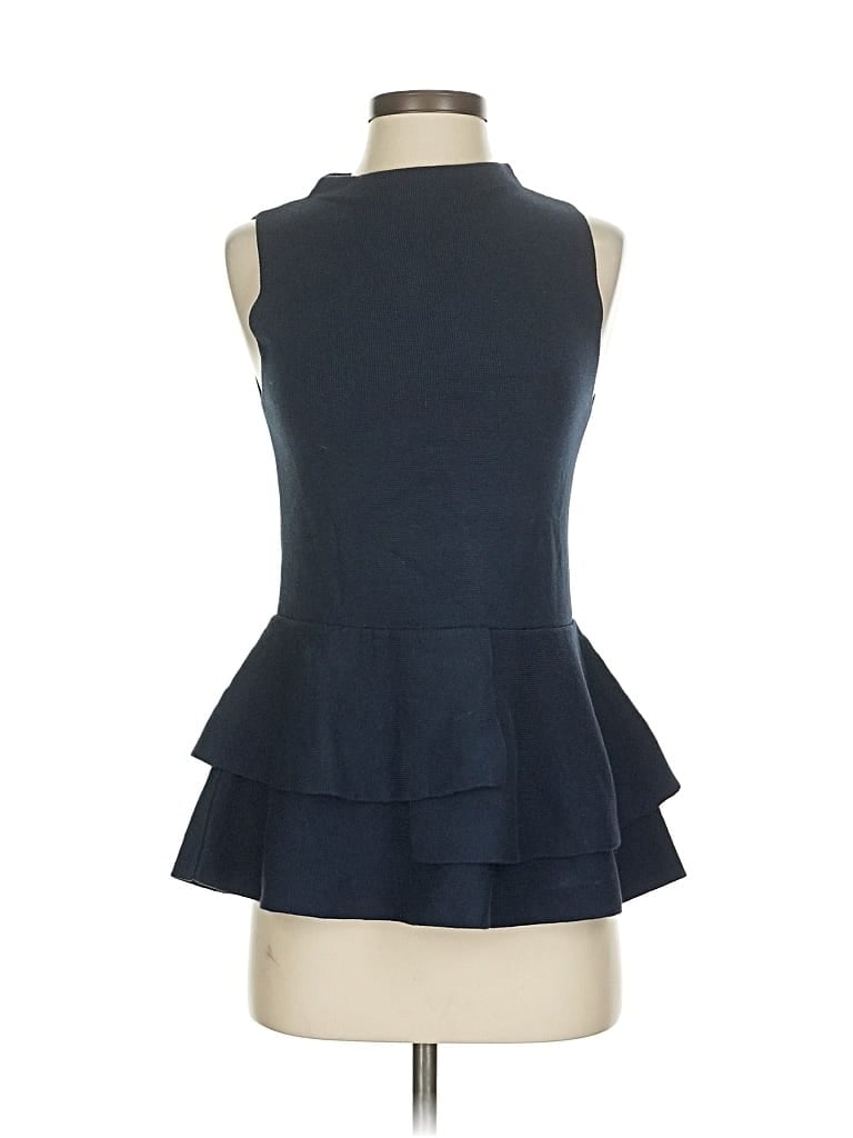 BANANA REPUBLIC Pre-owned Sleeveless Blouse In Blue