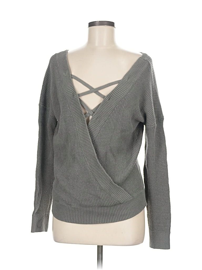 Pre-owned Unbranded Pullover Sweater In Gray