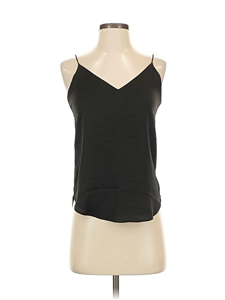 Pre-owned Express Sleeveless Top Black Halter Neckline Tops