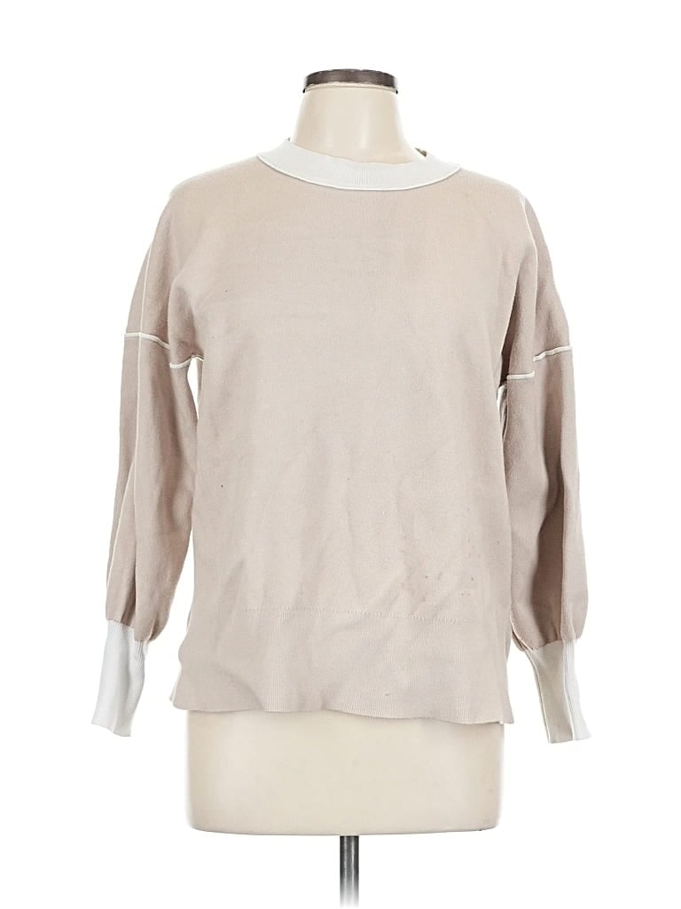 Pre-owned Unbranded Pullover Sweater In Brown