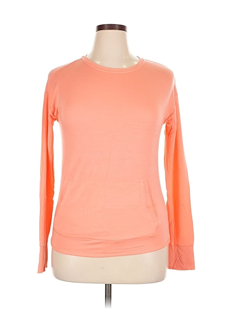 Pre-owned All In Motion Sweatshirt In Orange