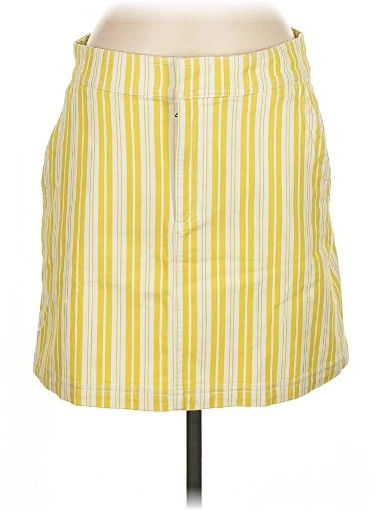 Ann Taylor Loft Casual Skirt In Yellow