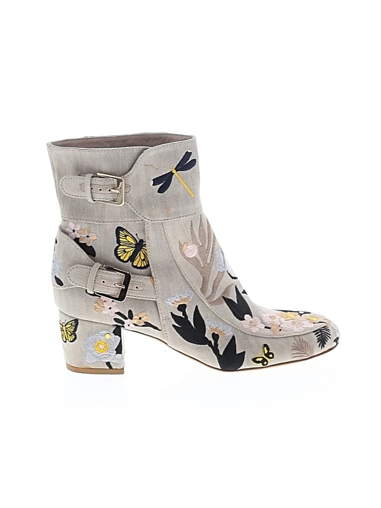 Pre-owned Laurence Dacade Ankle Boots In Gray