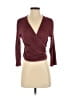 Plume and Thread Burgundy 3/4 Sleeve Top Size Med (2) - photo 1