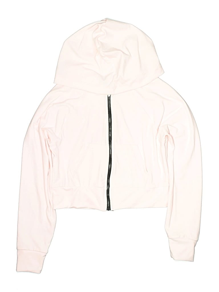 Pre-owned Assorted Brands Kids' Zip Up Hoodie In Pink