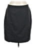 Ellen Tracy Solid Gray Casual Skirt Size L - photo 1