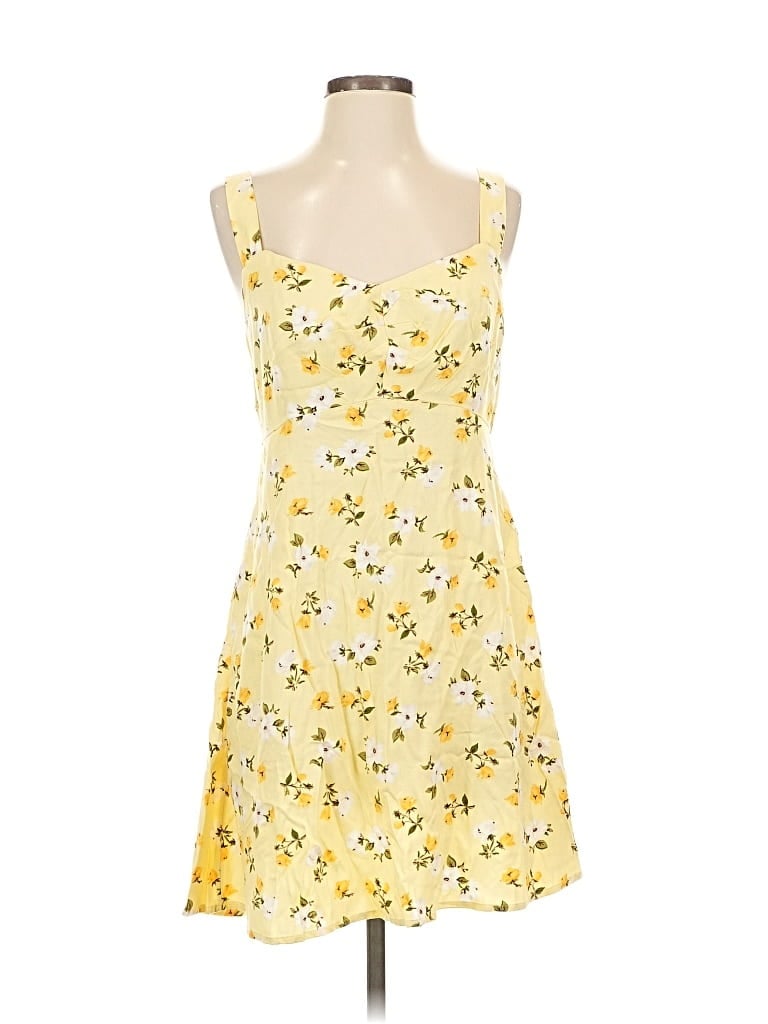 Old Navy Casual Dress In Yellow