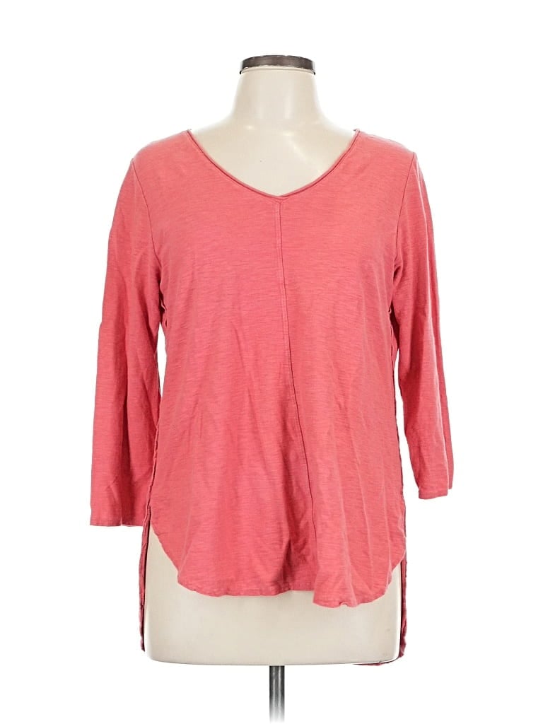 Pre-owned Cut.loose 3/4 Sleeve T-shirt In Red