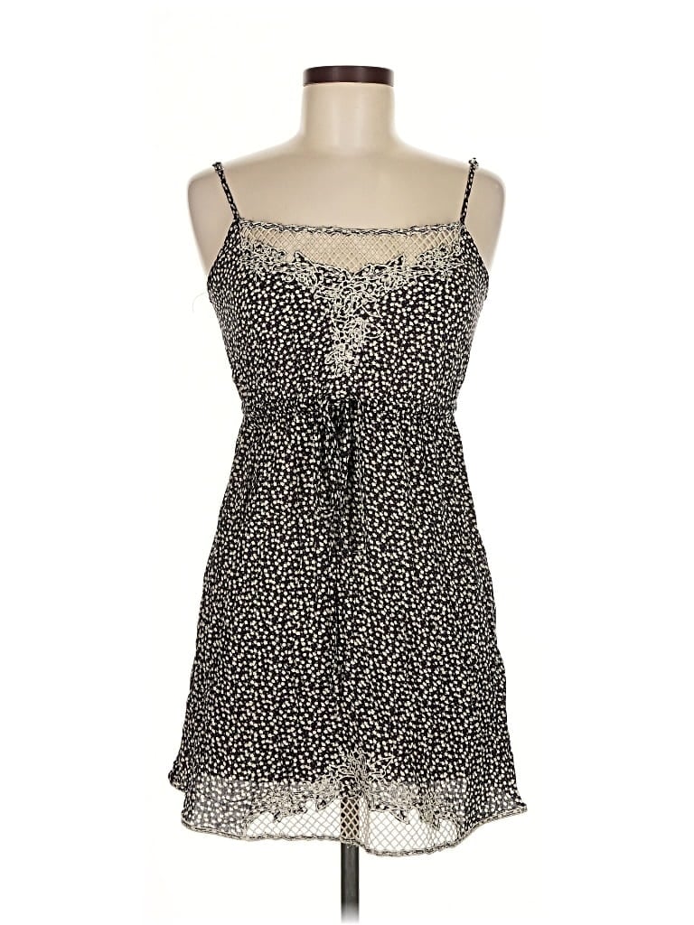 Pre-owned Papaya Casual Dress In Black